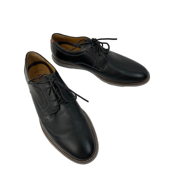 Johnston & Murphy Mens Holden Leather Memory Foam Shoes Size 11M Black 7926 EUC - Picture 14 of 14